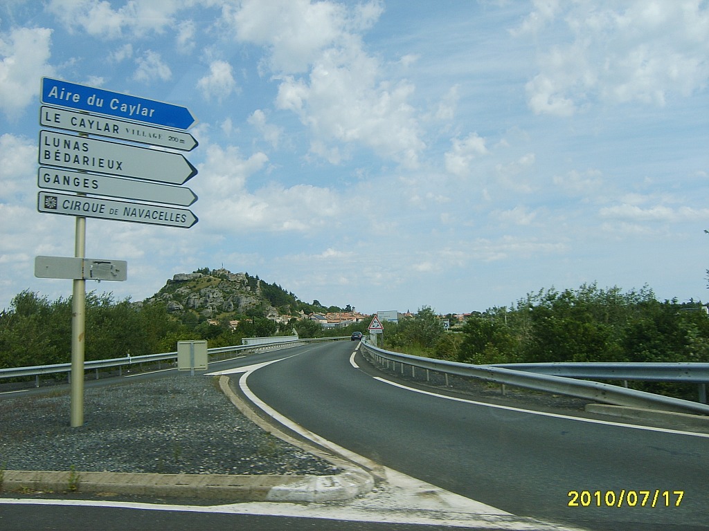 Francja 2010, trasa do Costa del Sol