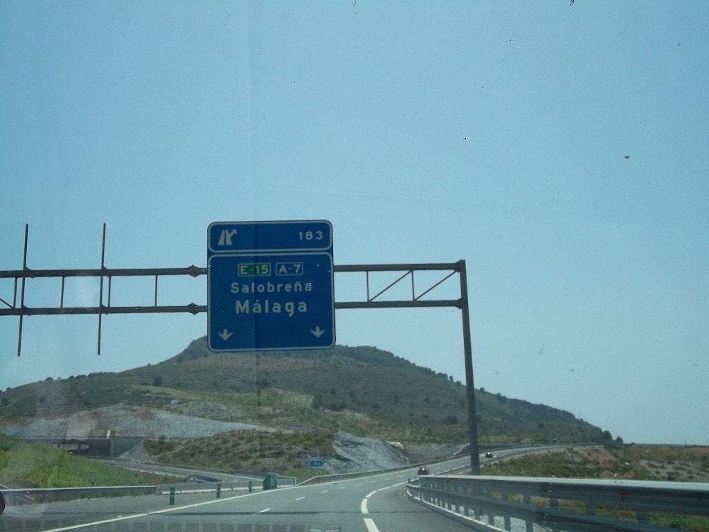 Hiszpania, Andaluzja, Autostrada